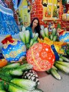 Гирлянда новогодняя — надувная декоративная