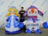 Надувная фигура Снеговик стандарт 2.0