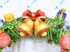 Новогодняя надувная арка в исполнении Эксклюзив с колокольчиками