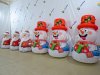 Снеговик в шляпе — новогодняя фигура для улицы и помещений серии лайт