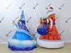 Комплект надувных фигур Дед Мороз и Снегурочка в комплектации Эксклюзив