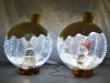 Ёлочный шар с игрушкой внутри — с эффектом вращения и яркой подсветкой