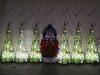Надувной новогодний декор конус