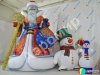 Надувная фигура Дед Мороз Эксклюзив — для улицы, с подсветкой