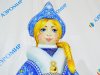 Надувная Снегурочка премиум 2.0