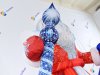 Надувная фигура Дед Мороз в исполнении премиум 2.0