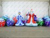 Надувные ёлочные шары с подсветкой