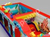 Надувной игровой центр Водный мир — из двух комнат с наполнением «под ключ» на 20 м²