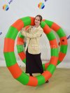 Гигантский обруч для спортивных игр и праздников