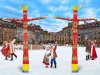 Аэромен Хохлома — яркий орнамент, на одной или двух ногах