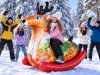 Олень-качалка надувной