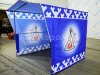 Каркасная палатка 2,0 х 2,0 м — металлокаркас, материал оксфорд + ПВХ