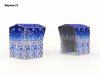 Каркасная палатка 1,4 х 1,4 м — металлокаркас, материал оксфорд + ПВХ