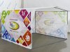 Каркасная палатка шатёр 2,7 х 2,7 м — металлокаркас, материал оксфорд + ПВХ