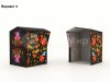 Каркасная палатка 1,4 х 1,4 м — металлокаркас, материал оксфорд + ПВХ