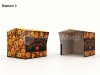 Каркасная палатка 2,0 х 2,0 м — металлокаркас, материал оксфорд + ПВХ