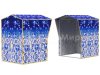 Каркасная палатка 1,4 х 1,4 м — металлокаркас, материал оксфорд + ПВХ