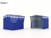 Каркасная палатка 2,0 х 2,0 м — металлокаркас, материал оксфорд + ПВХ