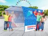 Каркасная палатка 2,5 х 2,5 м — металлокаркас, материал оксфорд + ПВХ