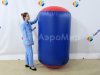 Надувная тактическая фигура Цилиндр (Cylinder) для игры в пейнтбол, нёрф, лазертаг и арчеритаг