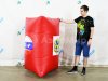 Надувная тактическая фигура Высокий кейк (Tall Cake) для игры в пейнтбол, нёрф, лазертаг и арчеритаг