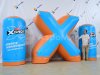 Надувная тактическая фигура Икс большой (X giant) для игры в пейнтбол, нёрф, лазертаг и арчеритаг