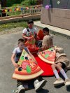 Командный аттракцион Пицца — попробуй донести целой