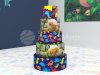 Мягкая космопирамидка для игровой комнаты