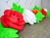 Роза с раскрытием