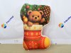 Носок новогодний подушка — яркий и легкий реквизит для шоу, игры и развлечений