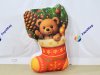 Носок новогодний подушка — яркий и легкий реквизит для шоу, игры и развлечений