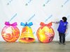 Подвесные новогодние игрушки для улицы
