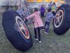 Командный игровой реквизит Надувная покрышка — для игр и состязаний