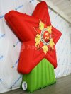 Стенд со звездой на основании с запечаткой