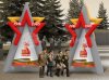 Постамент Звезда — надувная фигура для торжественного оформления 9 мая и Дня Победы