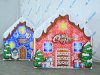 Надувной пряничный домик — новогодняя декорация