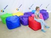 Мягкие пуфы — разноцветные мягкие пуфы со сменной оболочкой из оксфорда