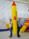 Космическая ракета — командный аттракцион на двоих