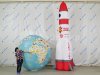 Надувная ракета для тематических праздников и рекламы