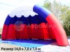 Надувная сцена Ракушка-2 — сцена для праздников, концертов и городских мероприятий
