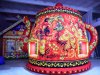 Чайник дом надувной с подсветкой