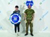 Гигантская розетка — командный аттракцион на двоих участников