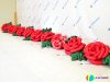 Роза с раскрытием