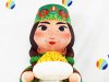 Надувная фигура Хозяйка Сабантуя для праздников