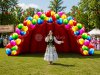 Надувная сцена Веер с шариками Сабантуй