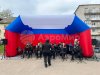 Надувная сцена Трапеция