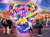 Любимый город — надувное сердце с поздравлением