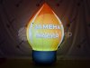 Рекламный шар на опоре Капля Масла