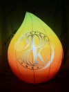 Надувной шар капля для рекламы, выставки или event