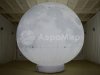 Надувной шар на опоре — круглой формы с полной запечаткой